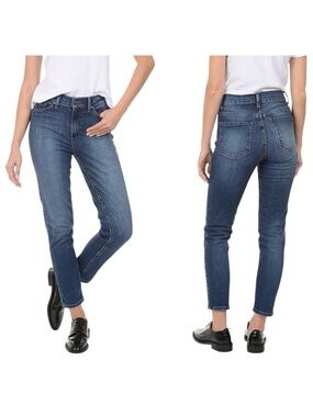 Mott & Bow Mom Ridge Jeans Size W27 L28 Medium Dark Blue